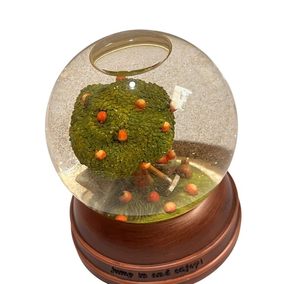 Marjolein Bastin Nature's Sketchbook Hallmark Fall Fruit Tree Glitter Snow Globe - Picture 7 of 14